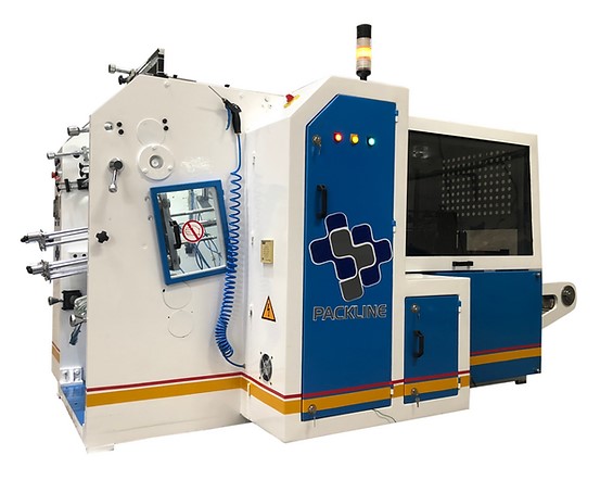 Компактная рулонная машина для текстурирования материала PACKLINE FEM-400 REEL TO REEL EMBOSSING MACHINE
